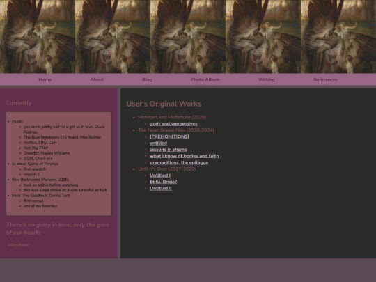 writing screenshot