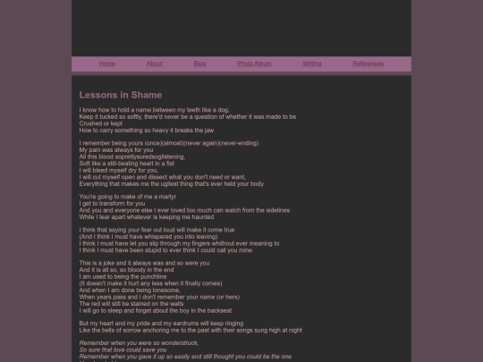 writing/2020-2024/lessons in shame screenshot