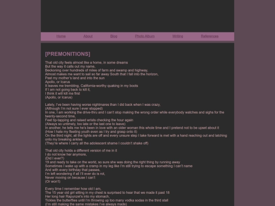 writing/2020-2024/premonitions screenshot