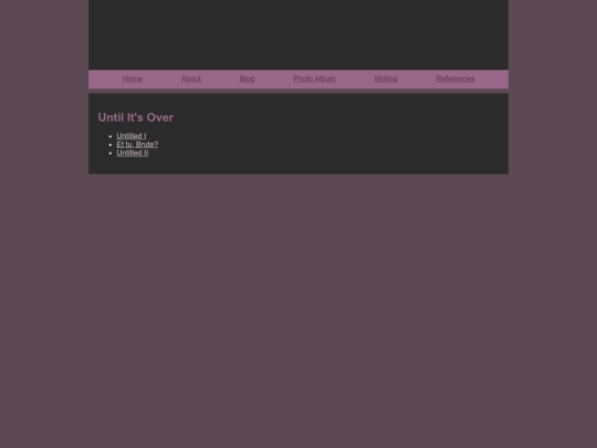 writing/UIO screenshot