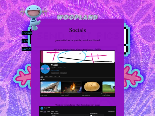 woopland/html/socials screenshot