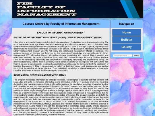 course screenshot