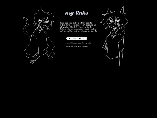links screenshot