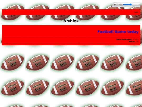 sports screenshot