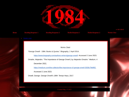 WorksCited screenshot