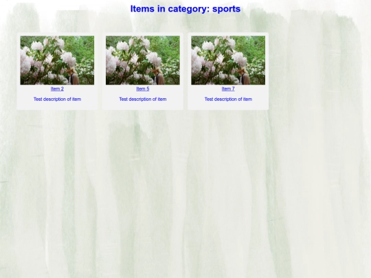 HTML/sports screenshot