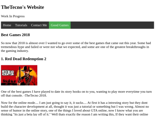 games screenshot