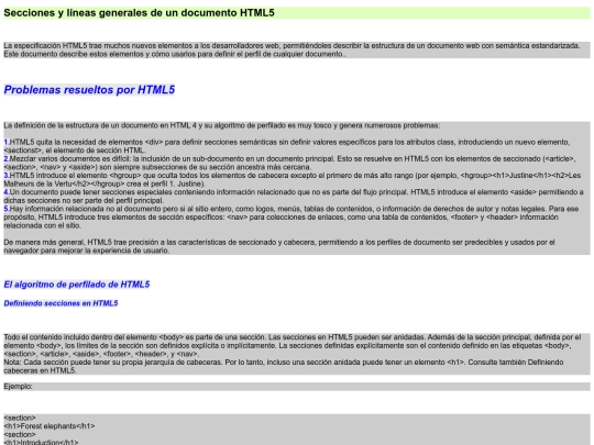 html/secciones_lineas screenshot