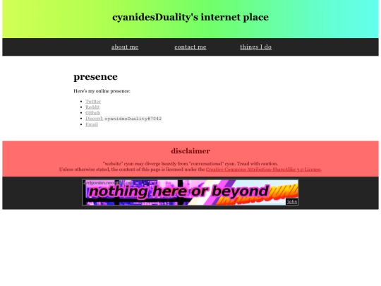 presence screenshot