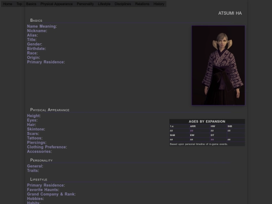 Bios/FFXIV/bio_atsumi screenshot