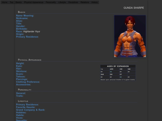 Bios/FFXIV/bio_gunda screenshot