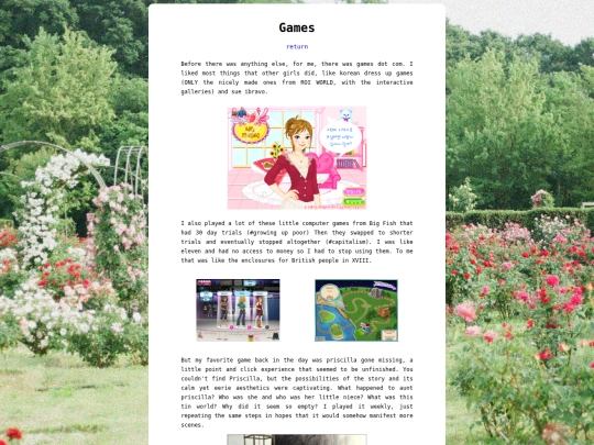 Bookmarks/Old-games screenshot