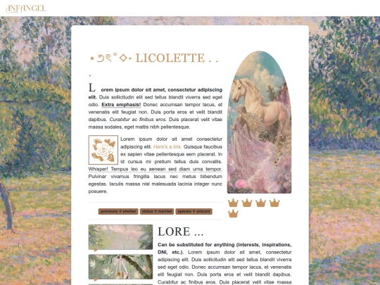Characters/licolette screenshot