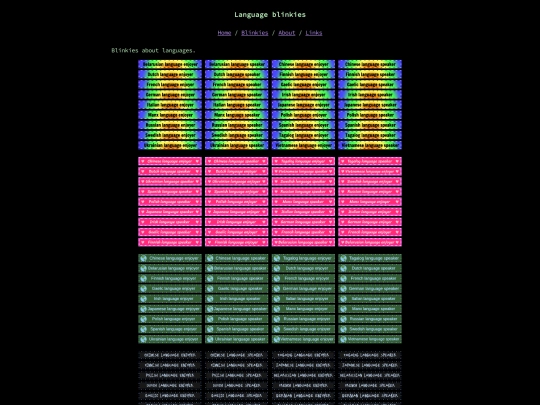 blinkies-languages screenshot