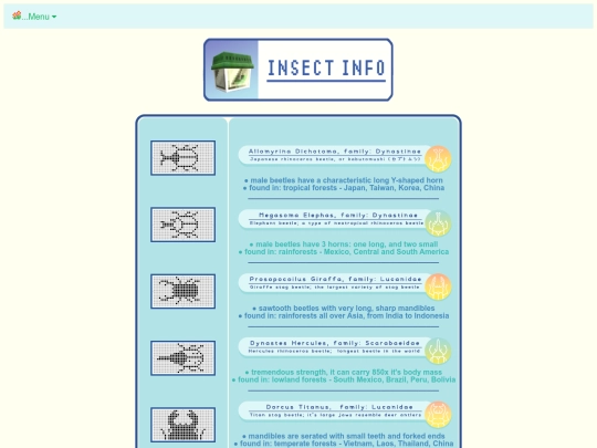 info screenshot