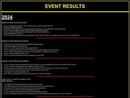 kswaresults screenshot