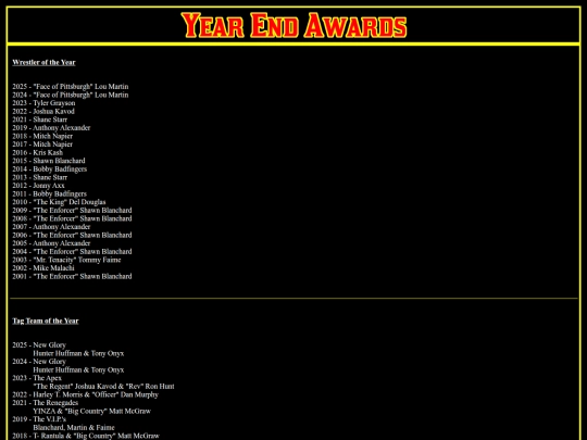 kswayearendawards screenshot