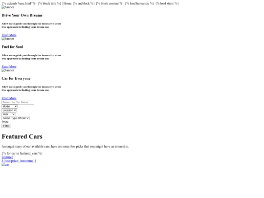 pages/home screenshot