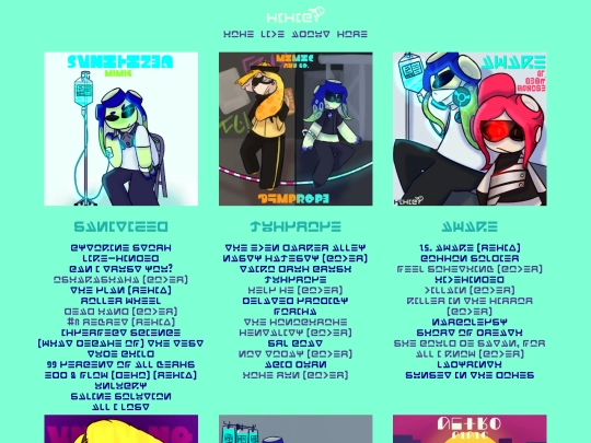 albums screenshot