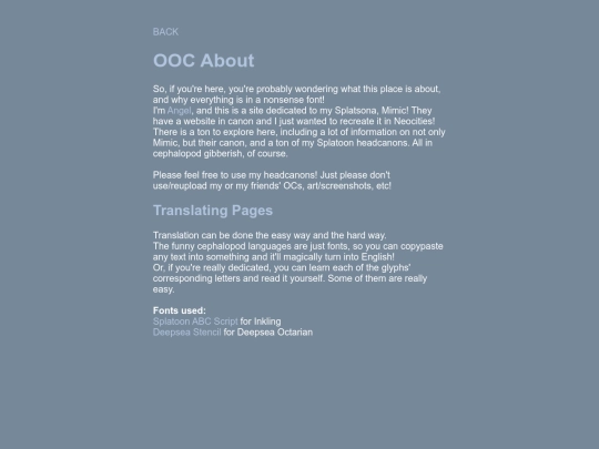 more/oocabout screenshot