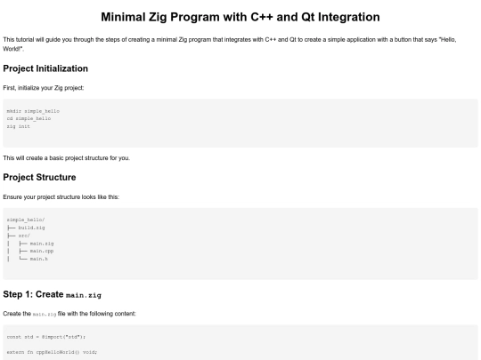 for-rest/zig-dev/ZIG+C+QT screenshot