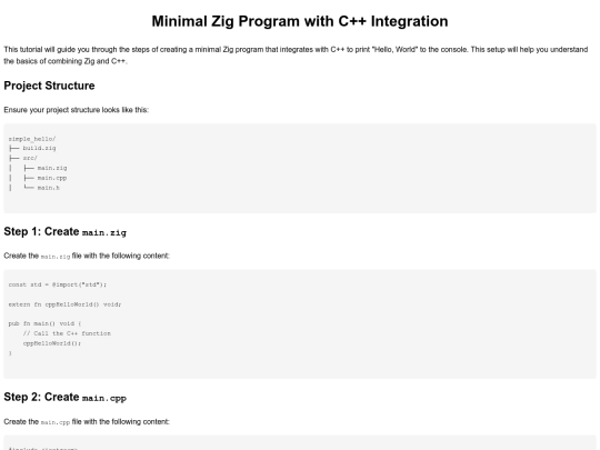 for-rest/zig-dev/ZIG+C screenshot