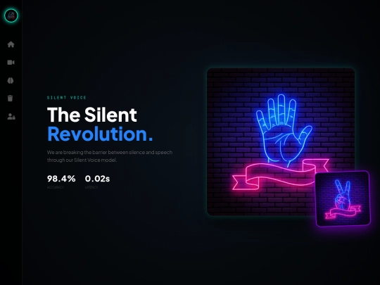 sign language/home screenshot