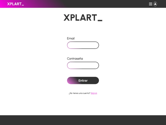 xplart/log_in screenshot