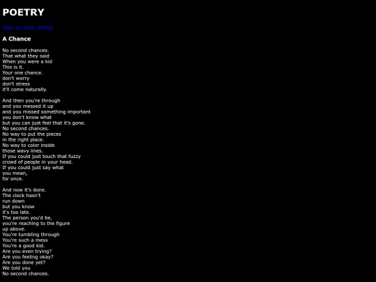 poetry screenshot