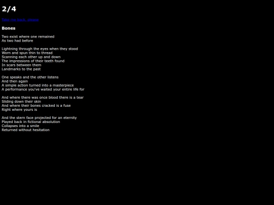 secrets/bones screenshot