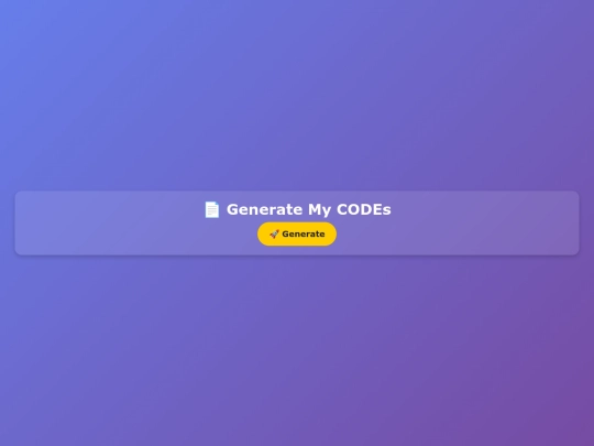 code_generate screenshot