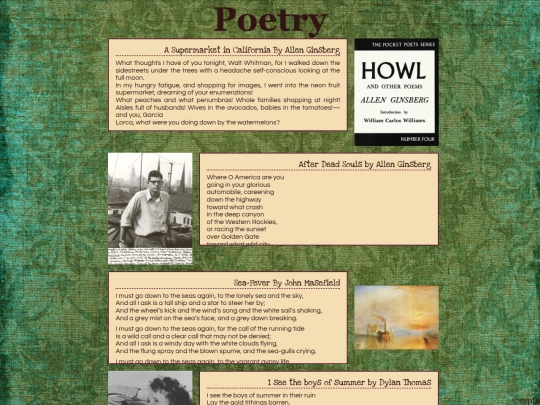 poetry screenshot