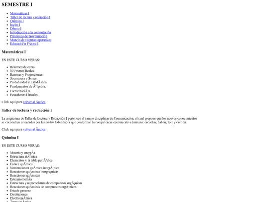 SEMESTRE I TCP screenshot