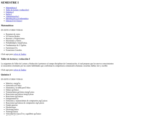 SEMESTRE I TIA screenshot