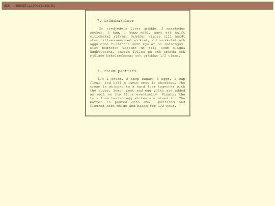 graddbakelser screenshot