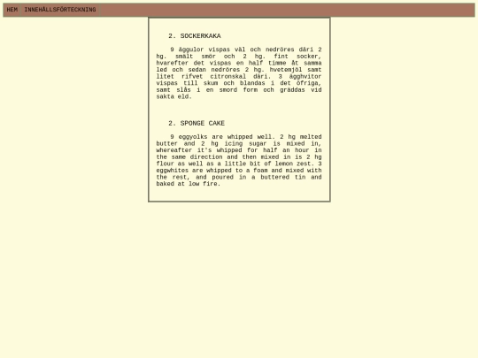sockerkaka screenshot