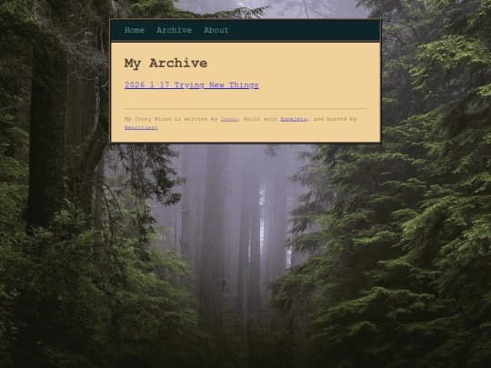 archive screenshot