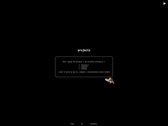 projects screenshot