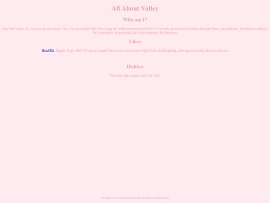 valleyaboutme screenshot
