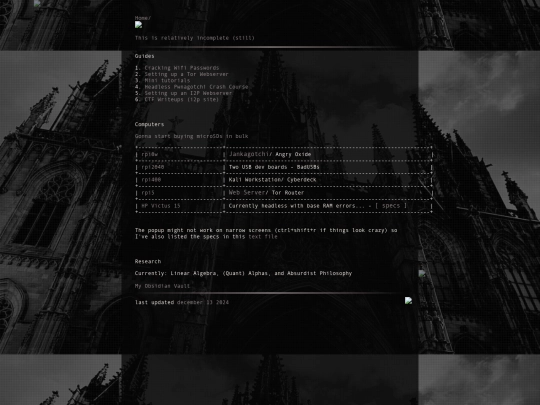 pages/projects screenshot