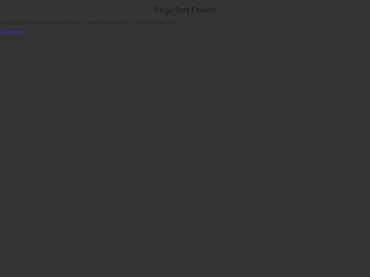not_found screenshot