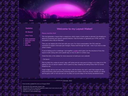 test screenshot
