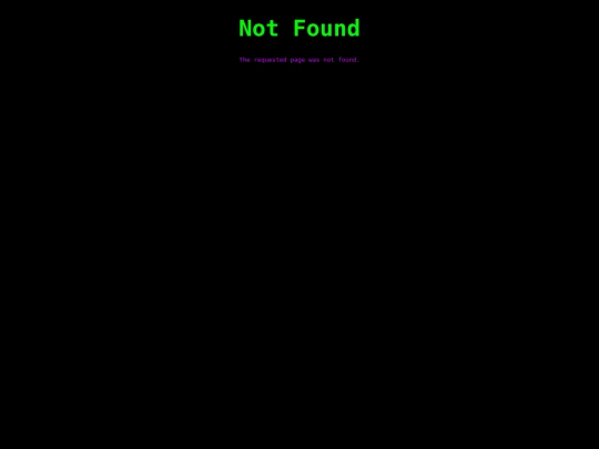 not_found screenshot