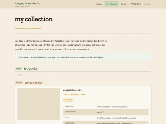 collection screenshot