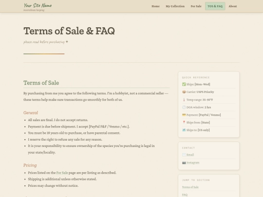 tosfaq screenshot