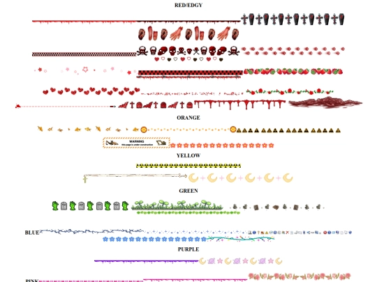 dividers screenshot