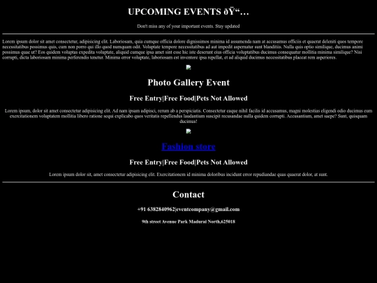 event/event screenshot