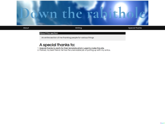 thanksspecial screenshot