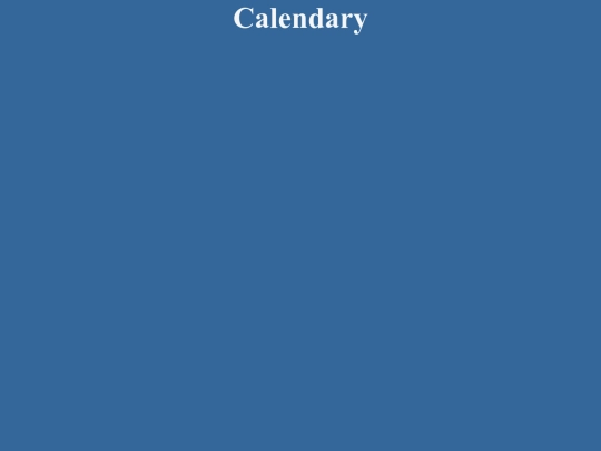calendary screenshot