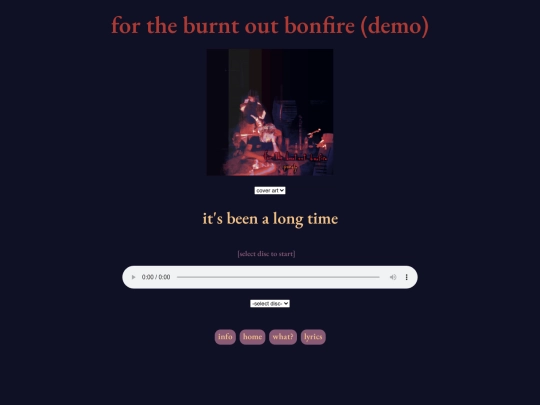 fortheburntoutbonfiredemo screenshot